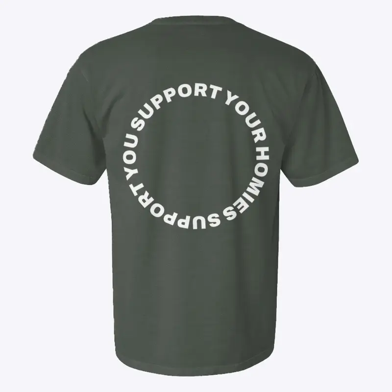 Cycle Of Support Tee Color Variations